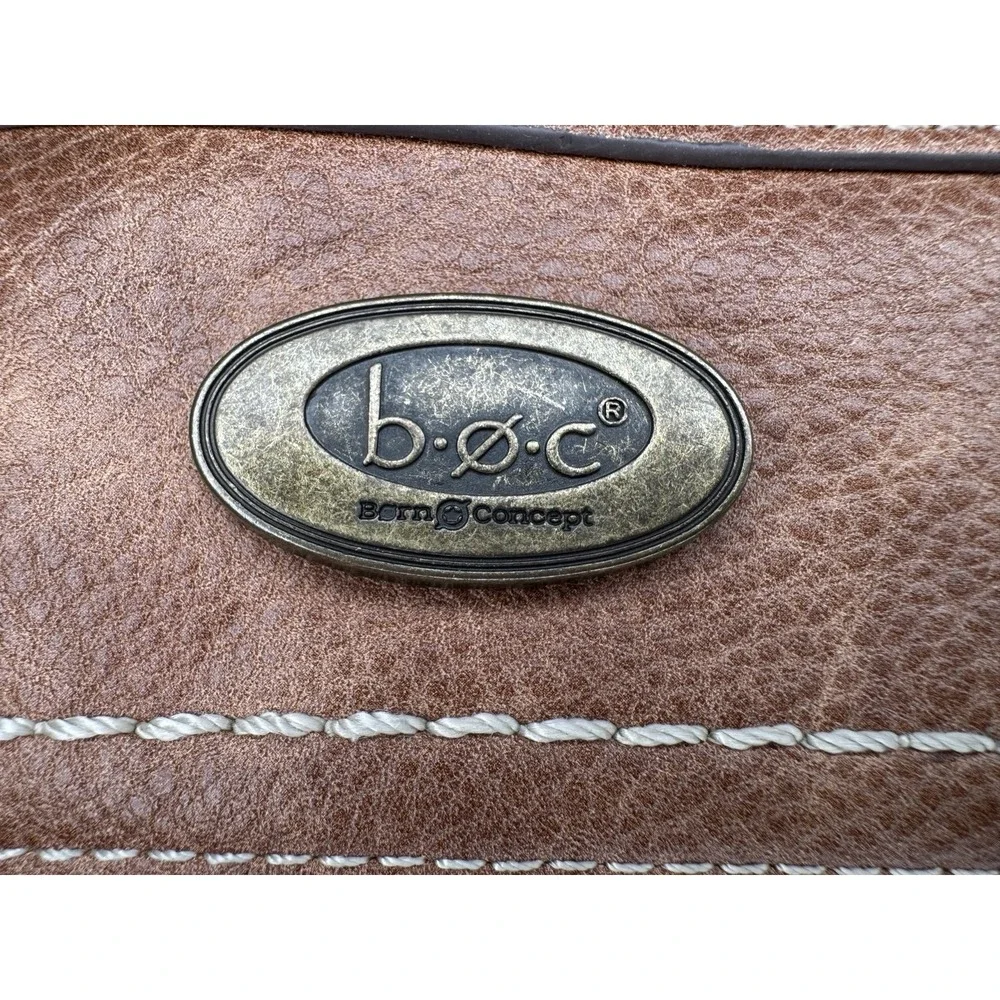 BOC Born‎ Concepts Crossbody Brown Bag Medium Size Purse B.O.C.